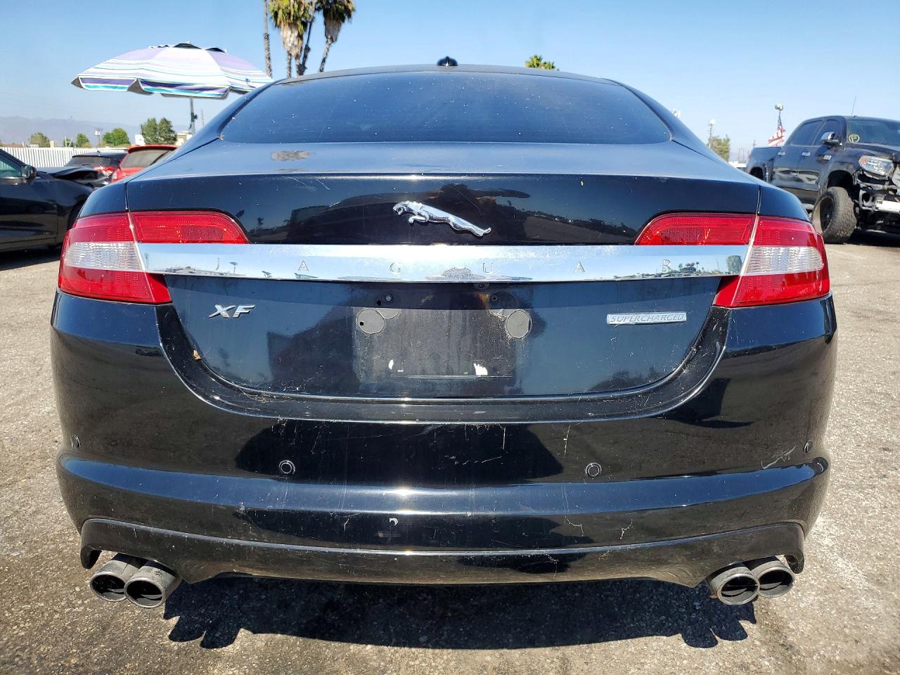 2011 Jaguar Xf Supercharged Black vin: SAJWA0HE8BMR88679
