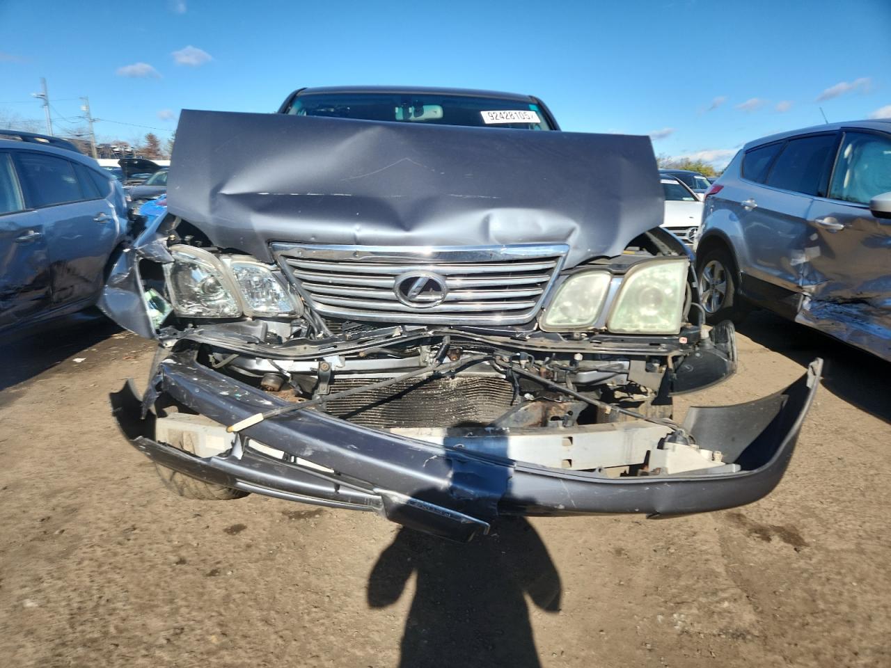 2006 Lexus Lx 470 Gray vin: JTJHT00W164005933