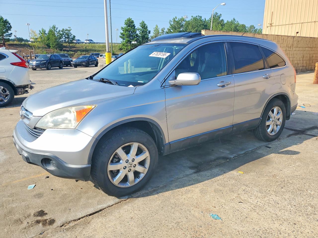 2007 Honda Cr-v Exl Серый vin: JHLRE38737C062855