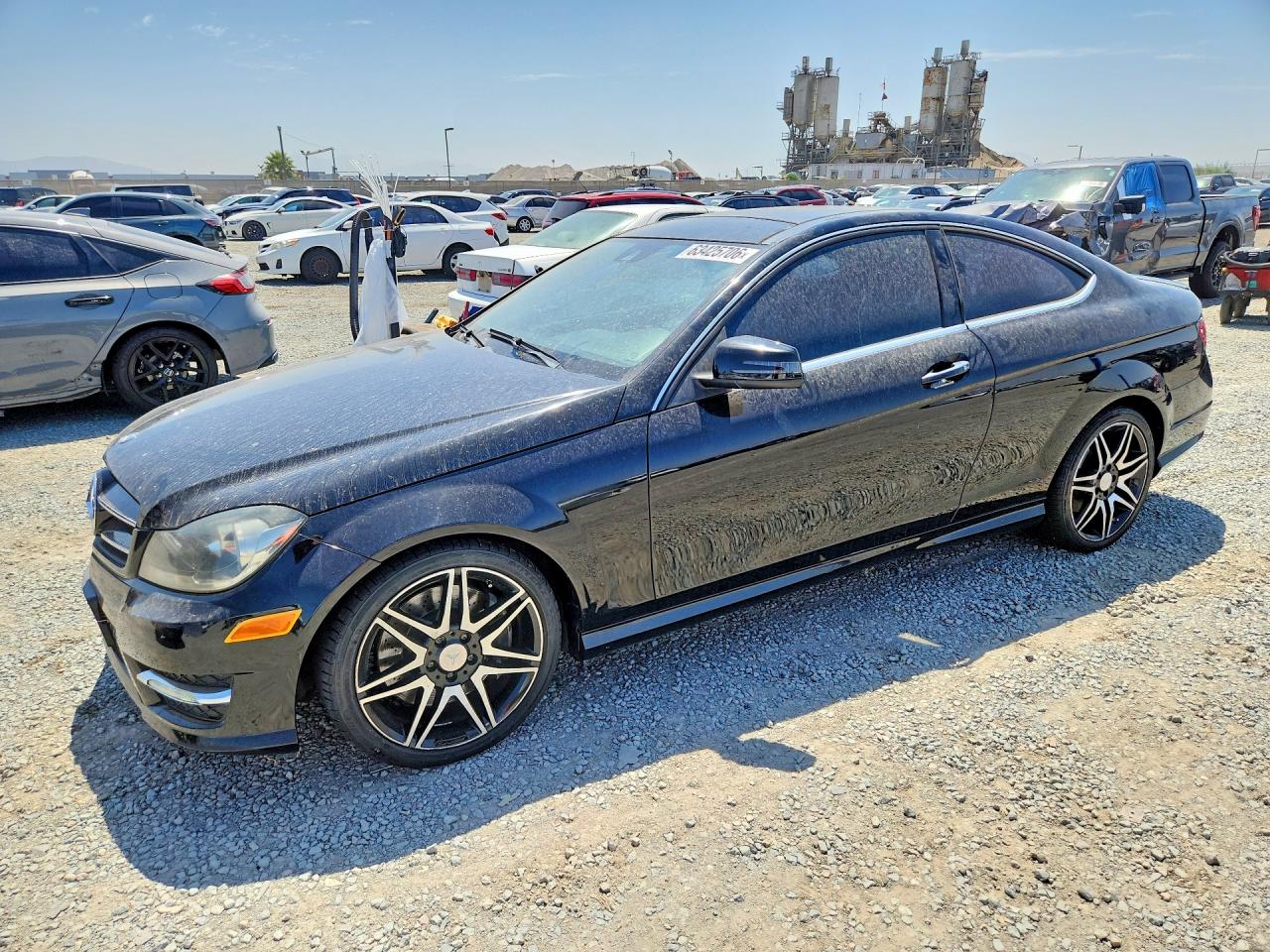 2013 Mercedes-benz C 250 Black vin: WDDGJ4HBXDF994187