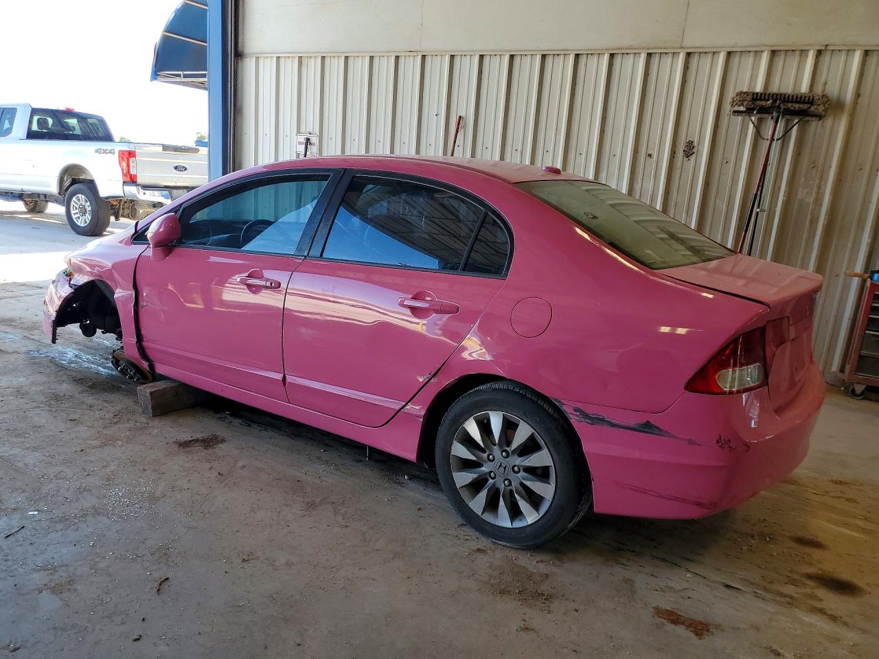 2010 Honda Civic Exl Розовый vin: 2HGFA1F91AH528079