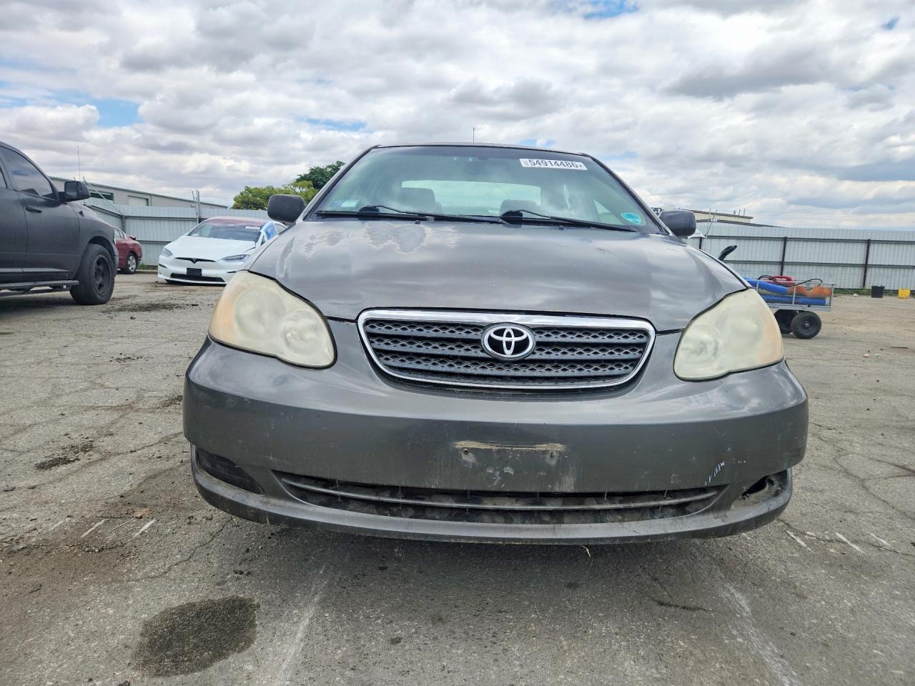 2007 Toyota Corolla Ce Серый vin: 1NXBR32E17Z808462