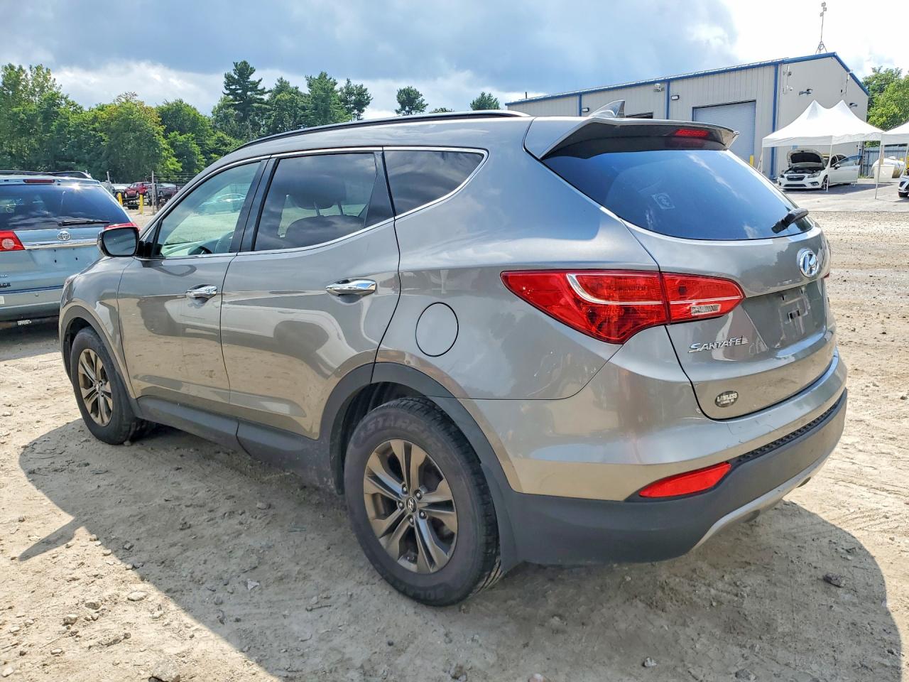 2013 Hyundai Santa Fe Sport 2.4l Gray vin: 5XYZUDLB1DG014652
