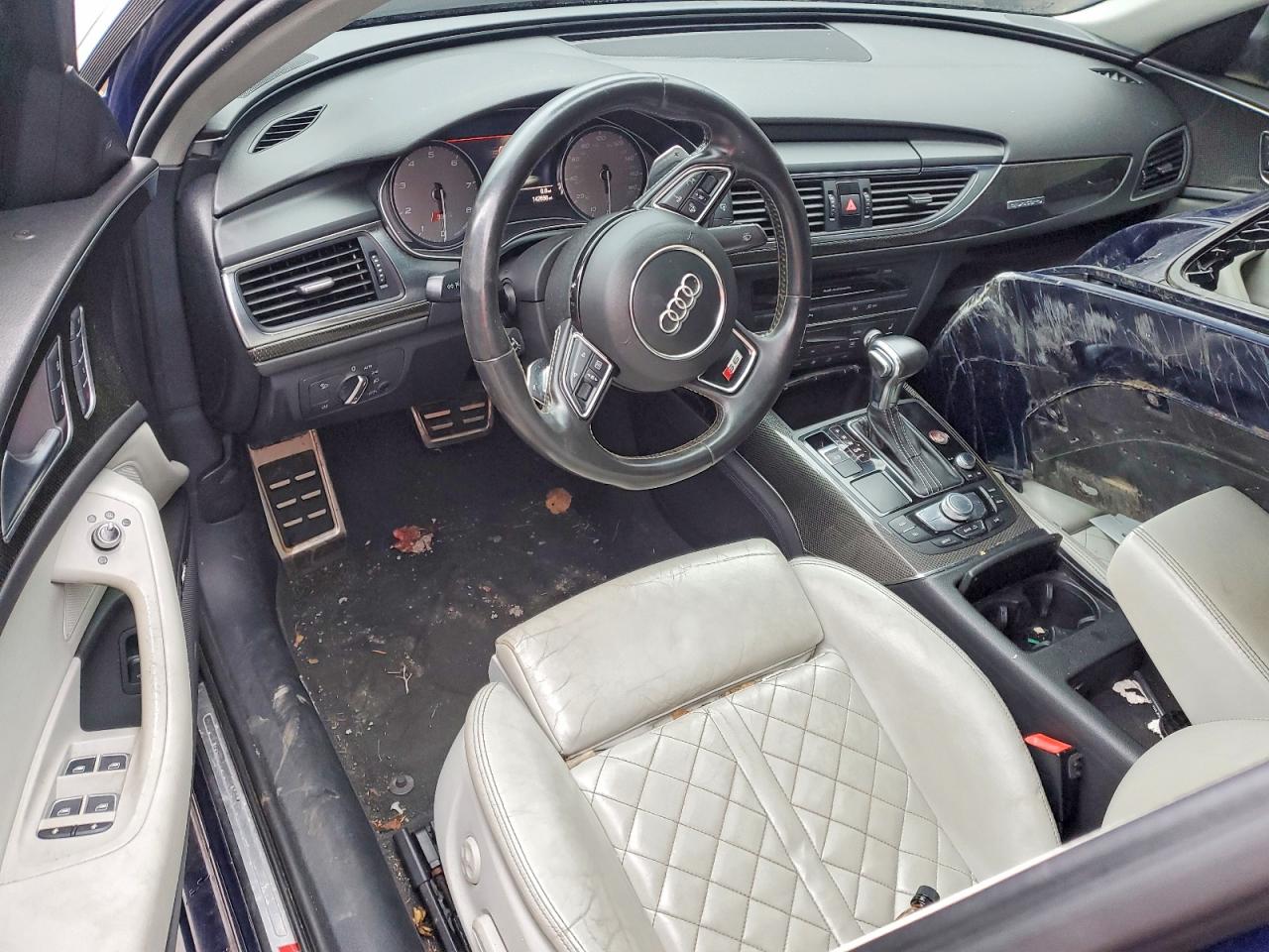 2013 Audi S6 Blue vin: WAUF2AFC4DN089105