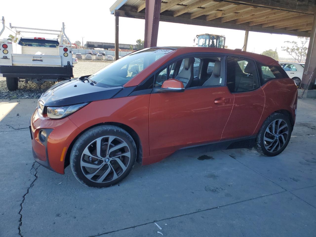 2014 Bmw I3 Bev Orange vin: WBY1Z2C52EV284463