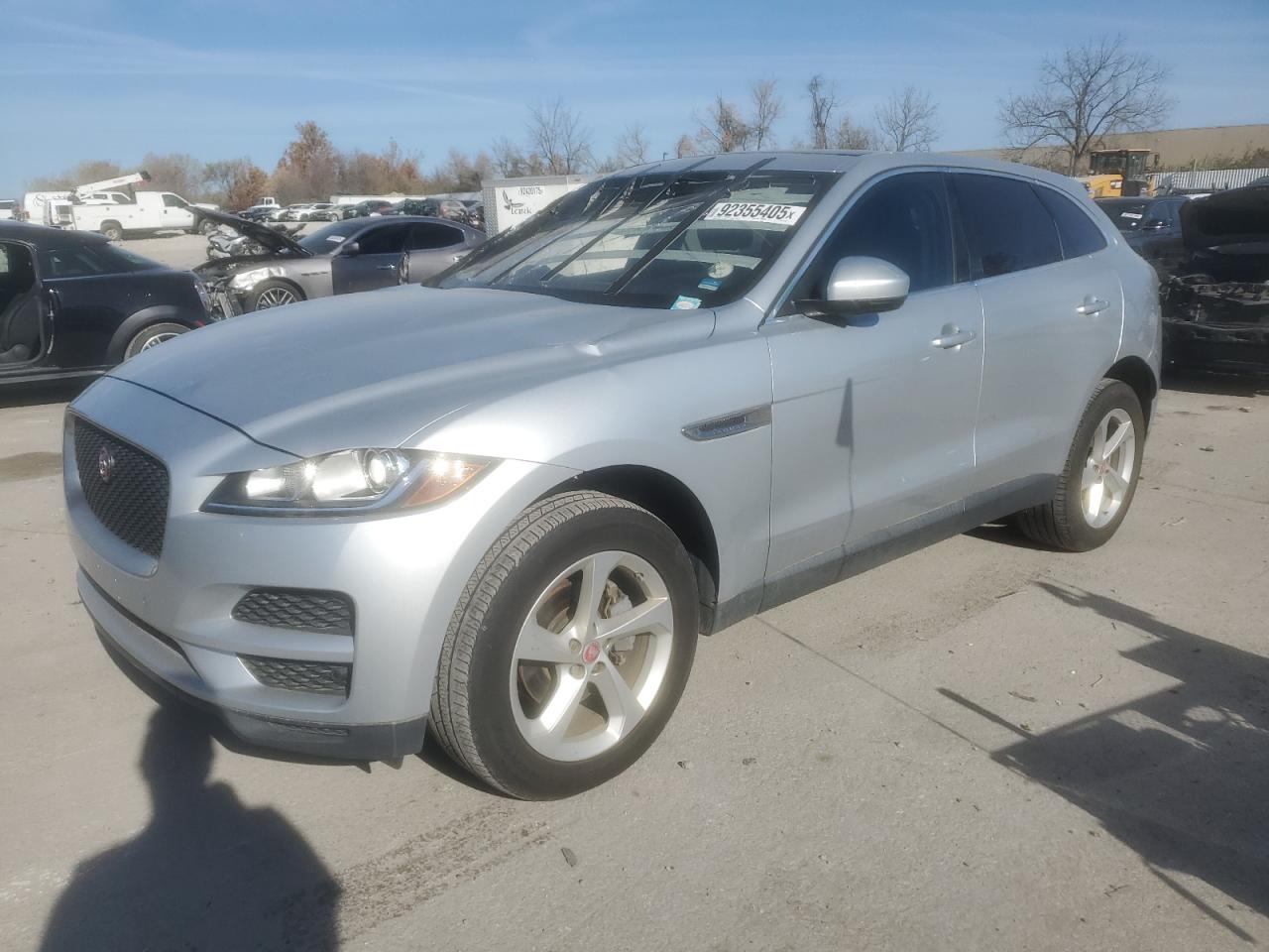 2020 Jaguar F-pace Premium Silver vin: SADCJ2FX0LA632199