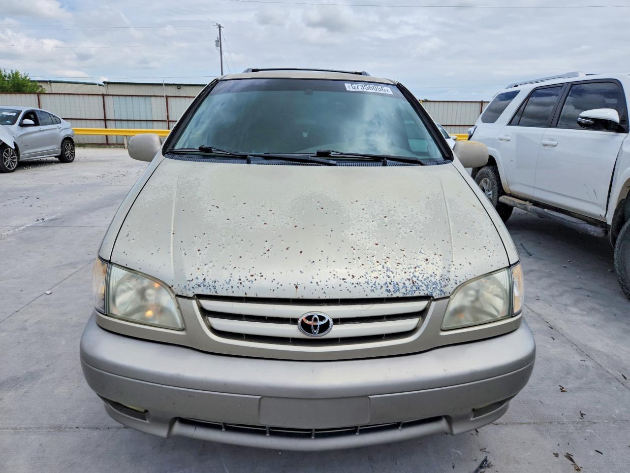 2001 Toyota Sienna Xle Gold vin: 4T3ZF13C91U370829
