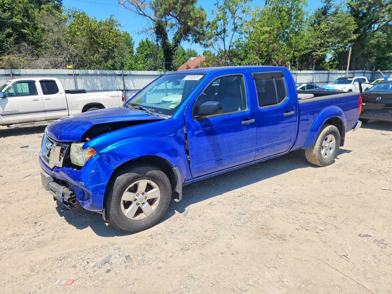 2012 Nissan Frontier Sv V6 Синий vin: 1N6AD0FV8CC442584