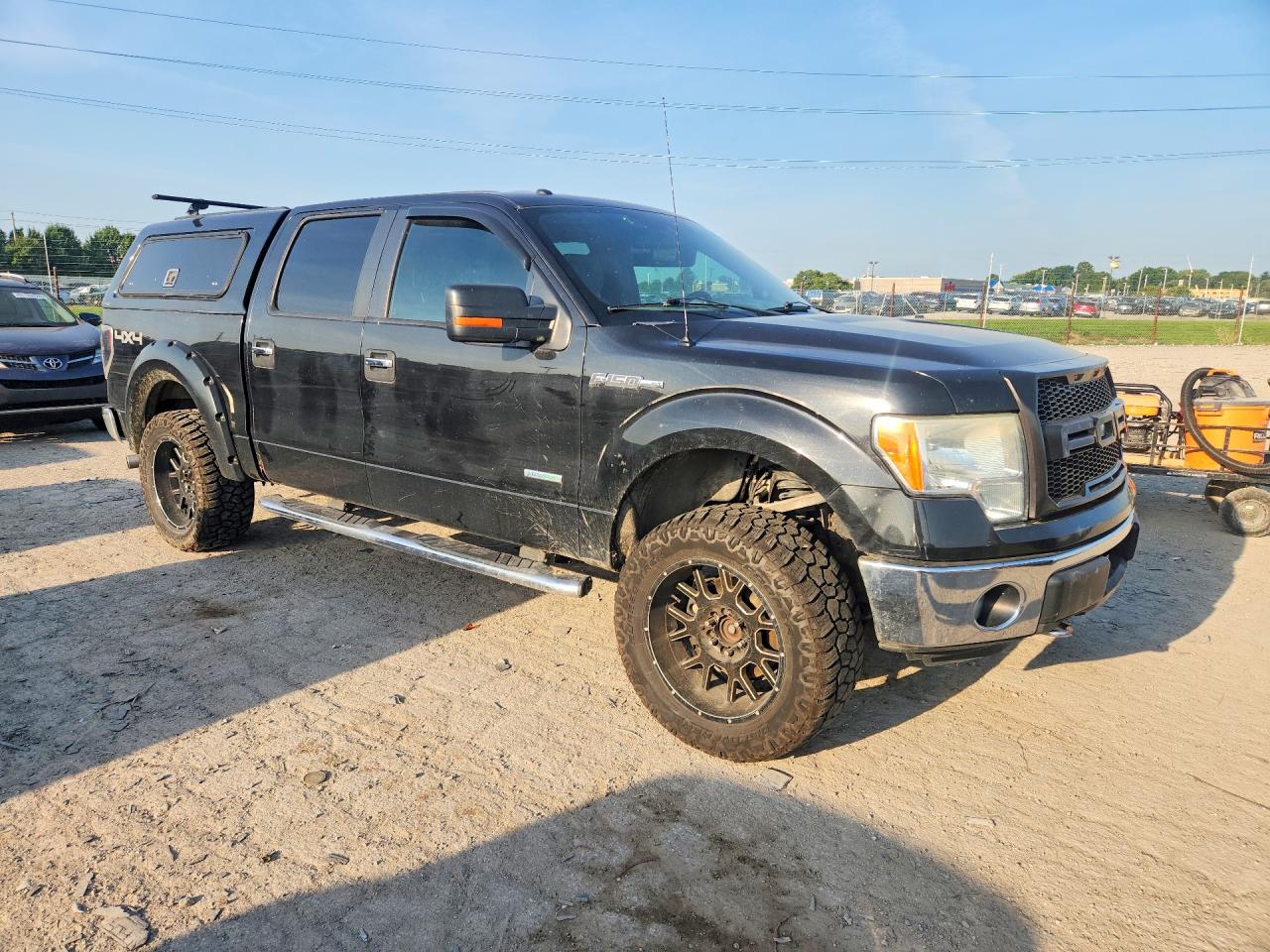 2013 Ford F150 Supercrew Black vin: 1FTFW1ET4DKE01708