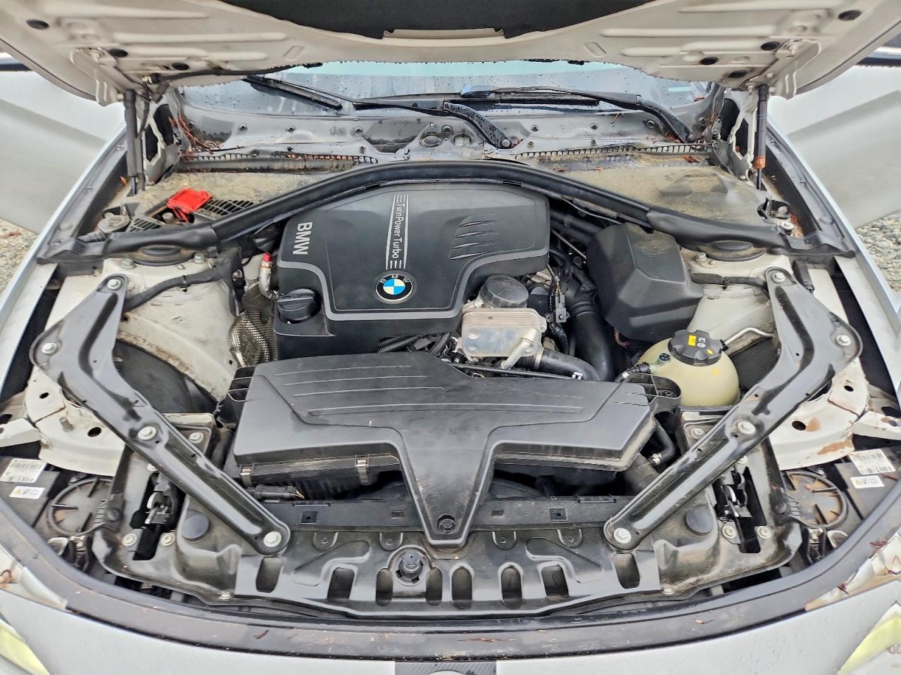 2014 Bmw 428 I Sulev Silver vin: WBA3V7C56EP770505