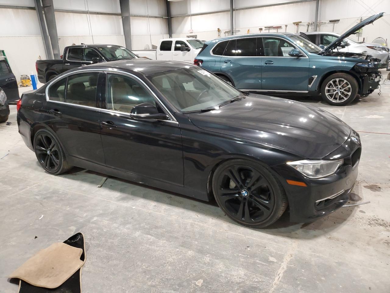 2013 Bmw Activehybrid 3 Черный vin: WBA3F9C57DF483803