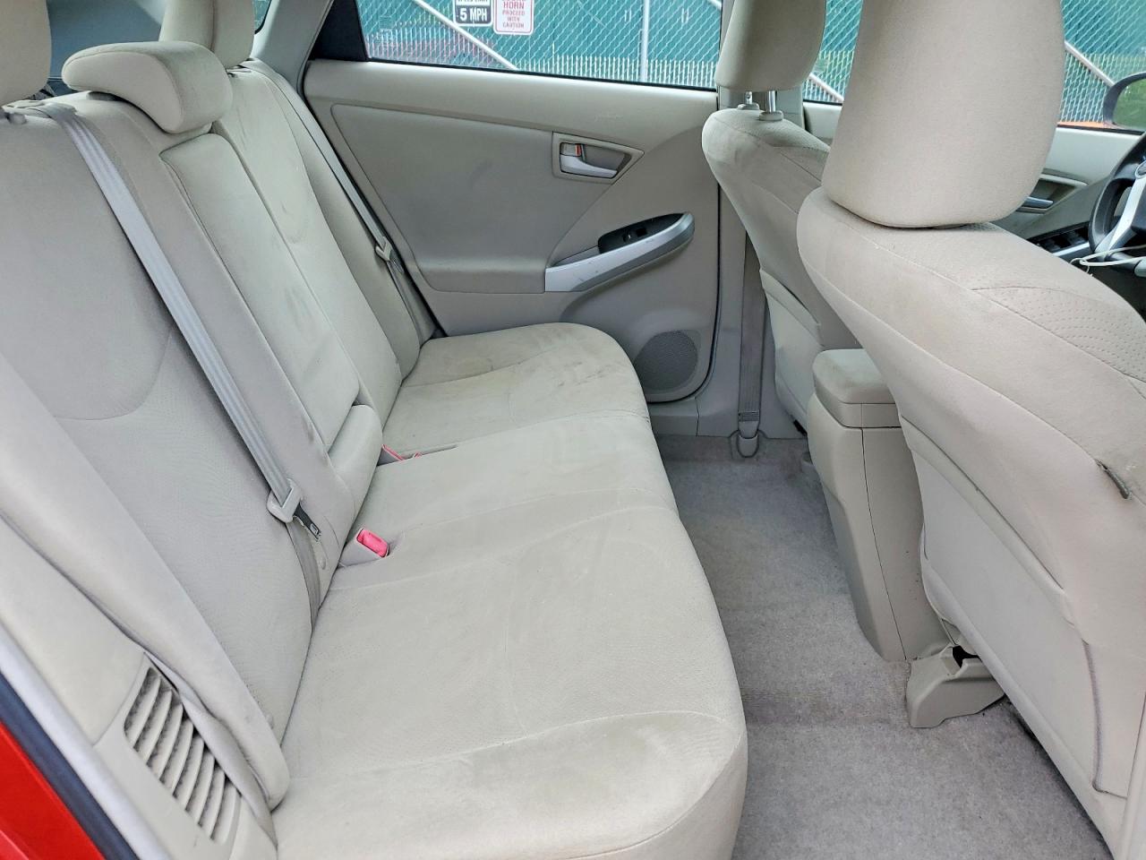 2010 Toyota Prius Ii Red vin: JTDKN3DU5A0191280