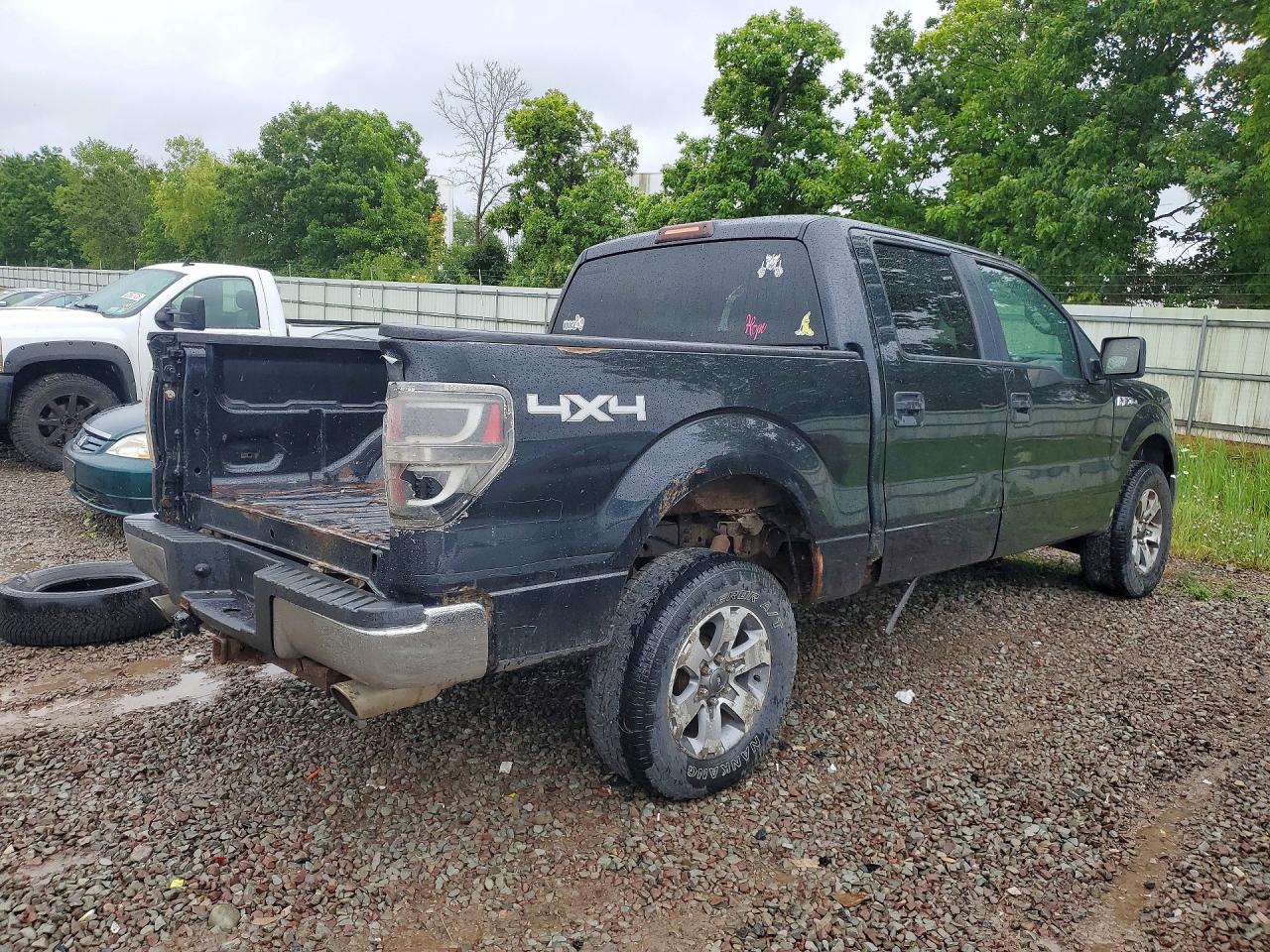 2013 Ford F150 Supercrew Black vin: 1FTFW1EF1DFA31773
