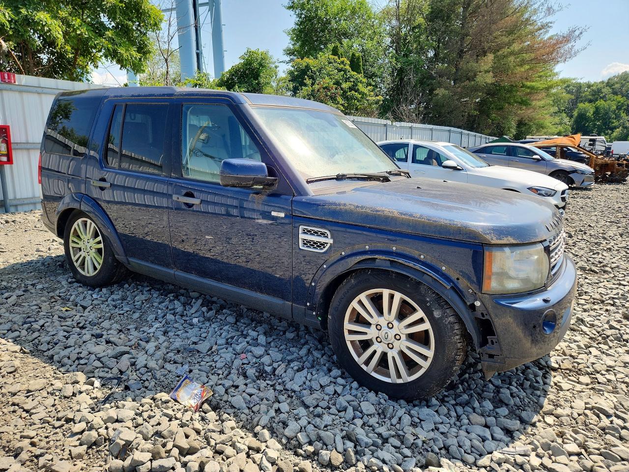 2012 Land Rover Lr4 Hse Blue vin: SALAG2D45CA622769