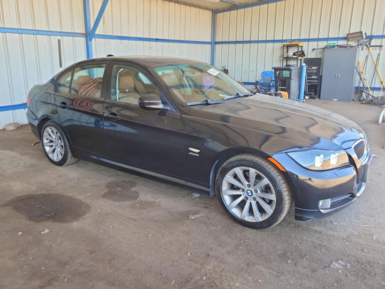 2009 Bmw 328 Xi Sulev Черный vin: WBAPK53529A513199