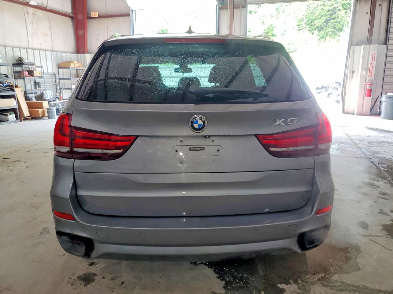 2015 Bmw X5 Xdrive50i Gray vin: 5UXKR6C57F0J77032