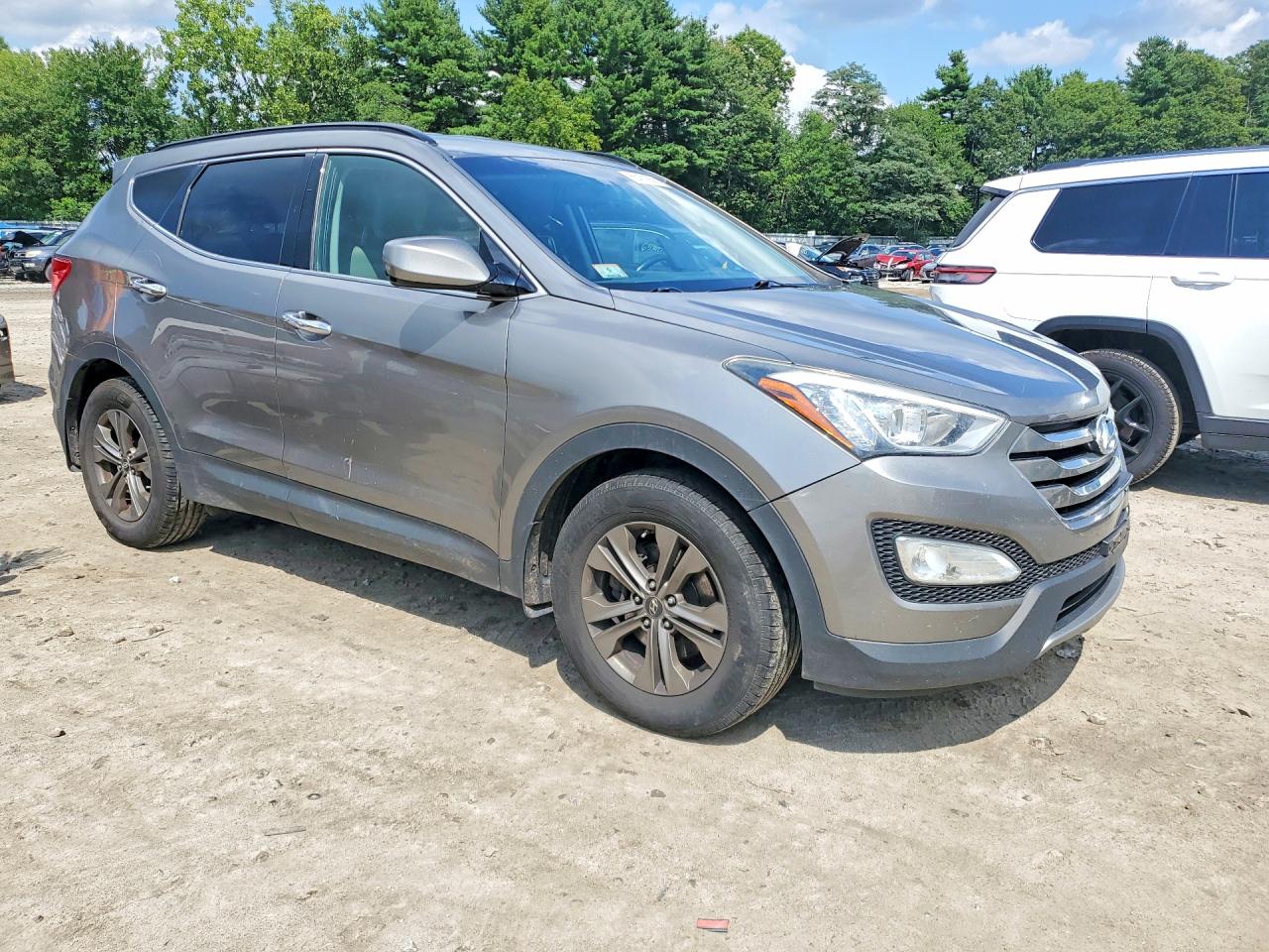 2013 Hyundai Santa Fe Sport 2.4l Gray vin: 5XYZUDLB1DG014652