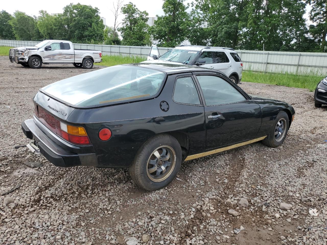 1978 Porsche 924 Black vin: 00000009248205074