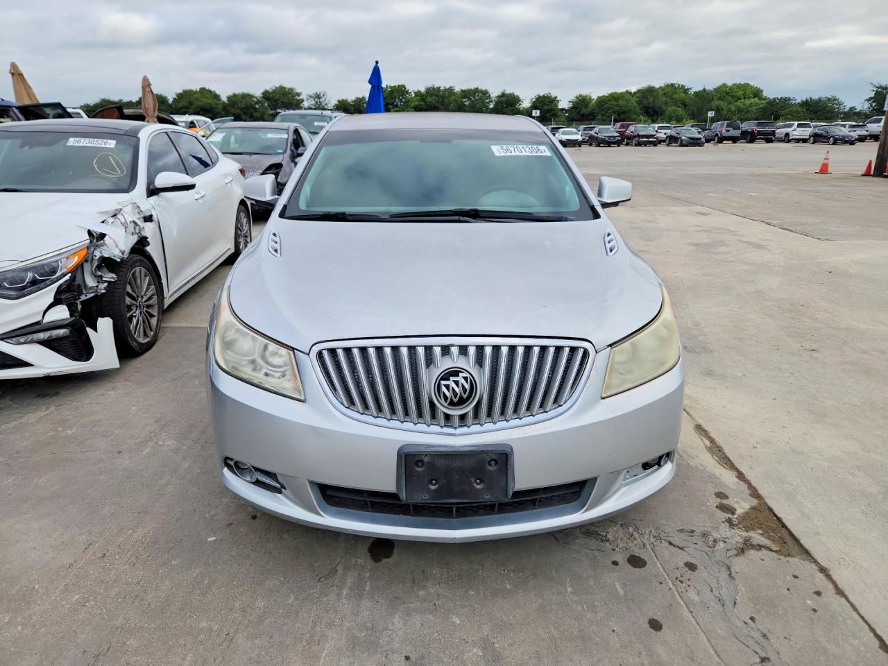 2011 Buick Lacrosse Cxl Silver vin: 1G4GC5EC1BF161779