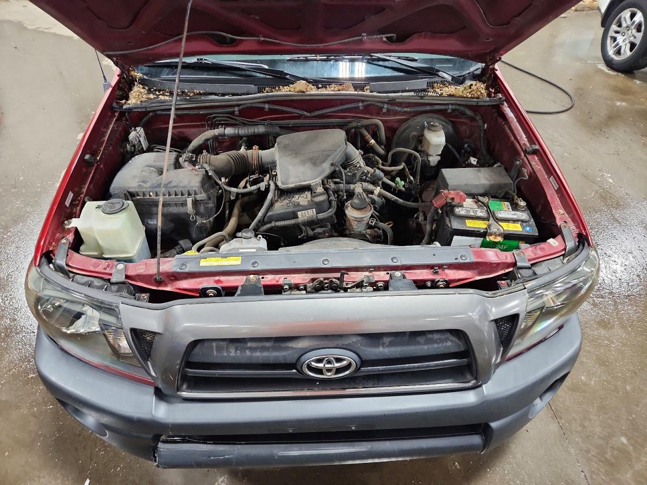 2005 Toyota Tacoma Base Maroon vin: 5TENX22N55Z052365