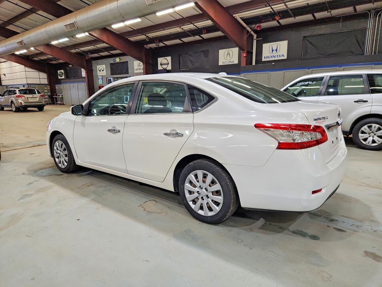 2013 Nissan Sentra S White vin: 3N1AB7AP8DL799606