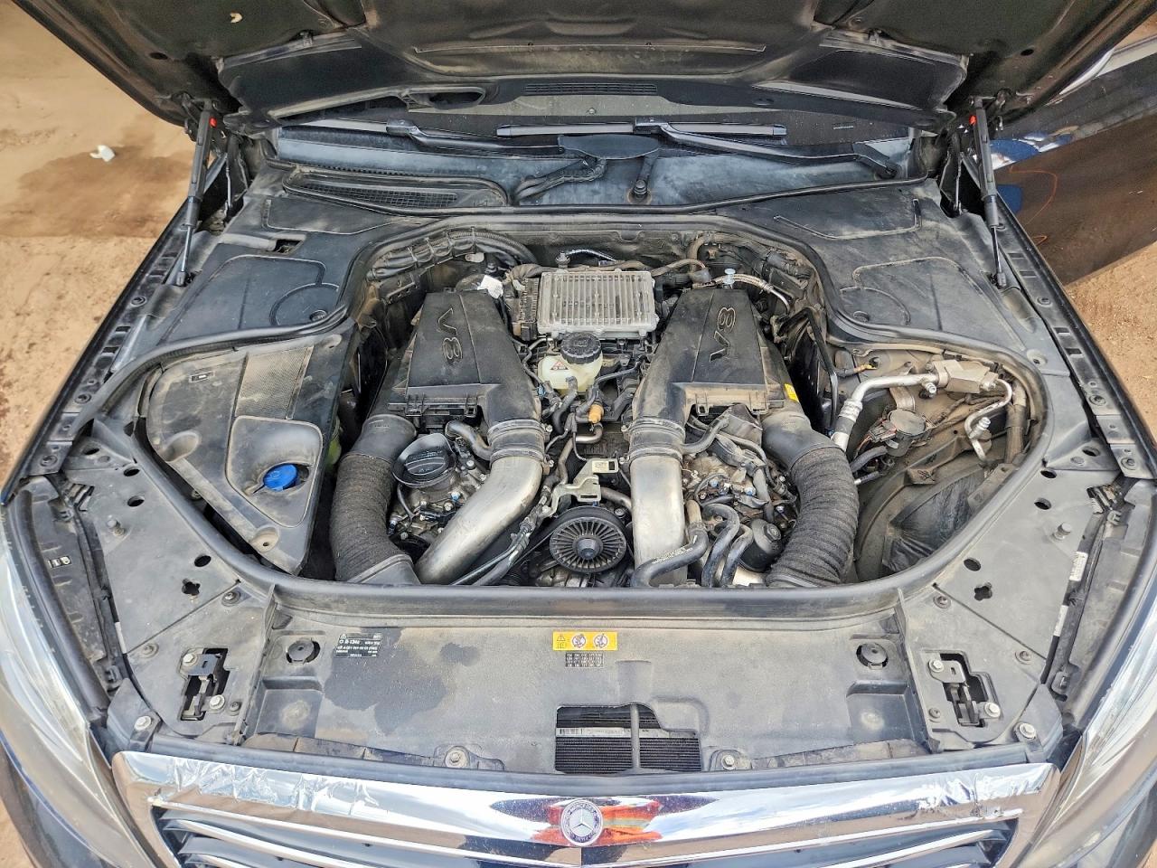 2014 Mercedes-benz S 550 4matic Черный vin: WDDUG8FB1EA065838