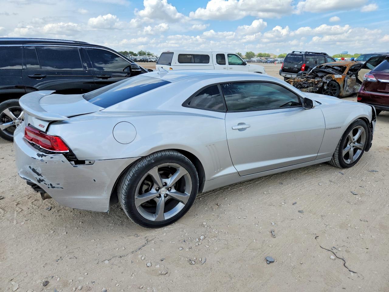 2014 Chevrolet Camaro Lt Серый vin: 2G1FC1E35E9136950