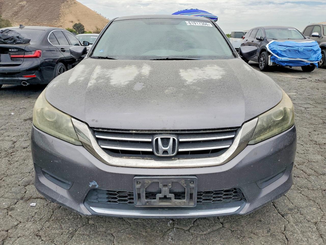 2013 Honda Accord Lx Gray vin: 1HGCR2E30DA098384