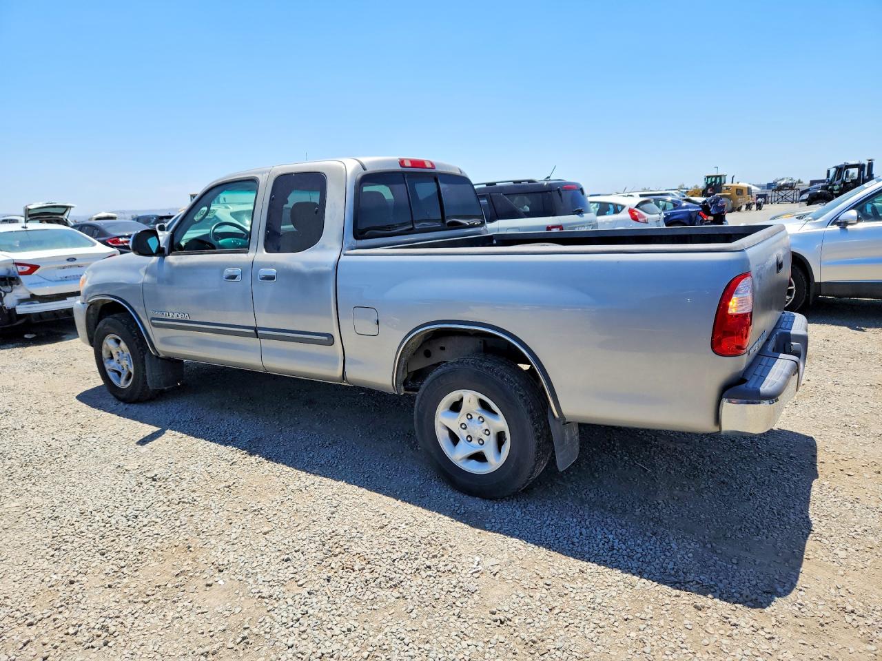 2006 Toyota Tundra Access Cab Sr5 Silver vin: 5TBRU34126S466107