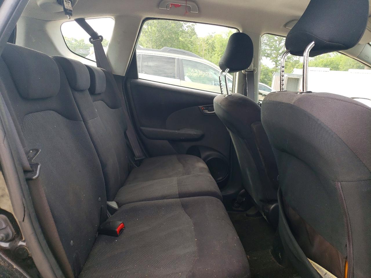 2009 Honda Fit Sport Black vin: JHMGE88439S006977