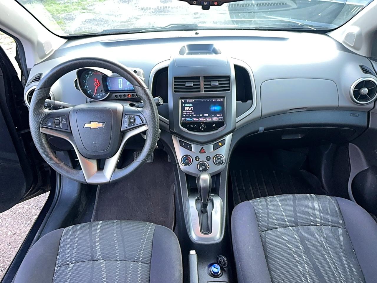 2015 Chevrolet Sonic Lt Black vin: 1G1JC5SH7F4190692
