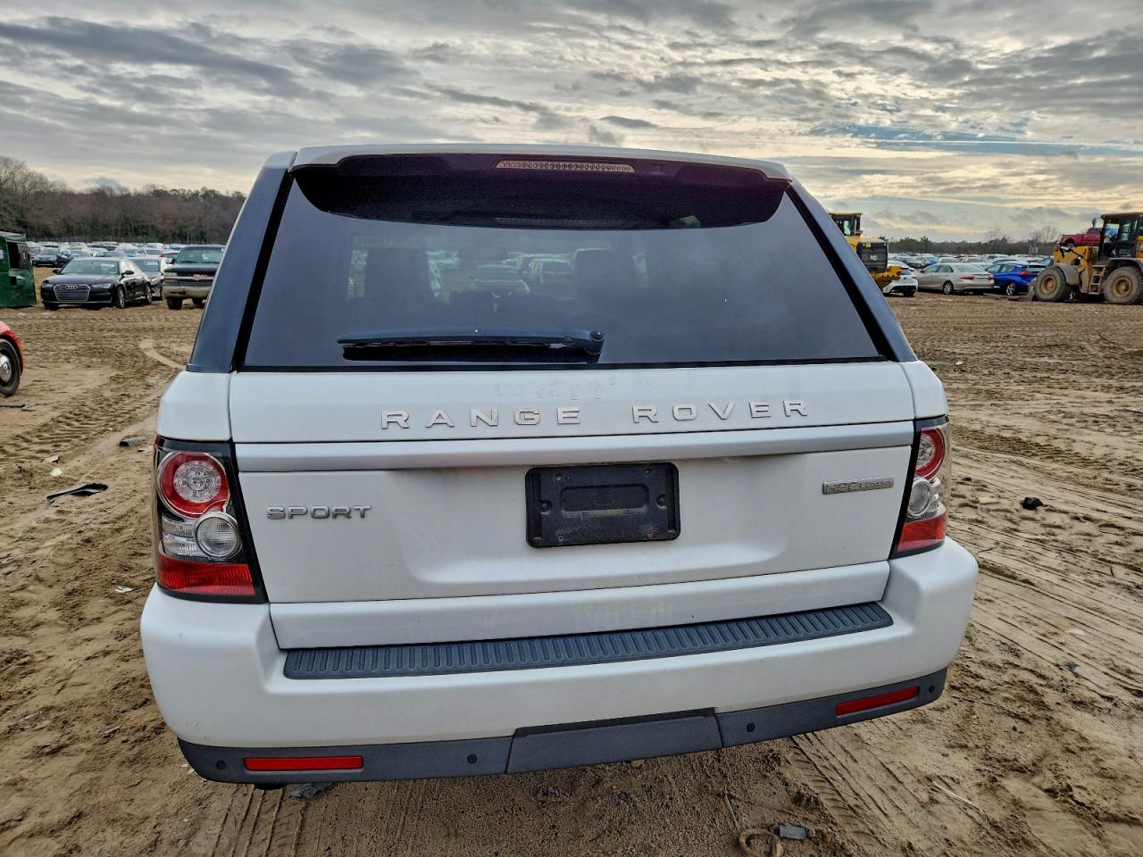2013 Land Rover Range Rover Sport Hse Luxury White vin: SALSK2D45DA775267