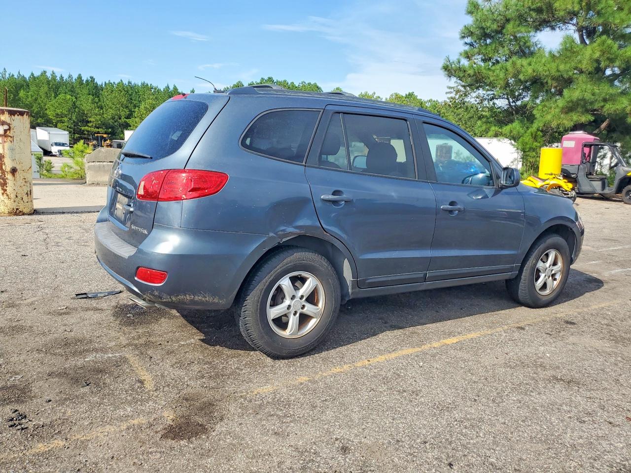 2007 Hyundai Santa Fe Gls Угольный vin: 5NMSG13D47H124615