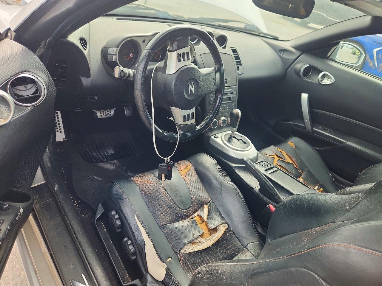 2006 Nissan 350z Enthusiast Серебряный vin: JN1AZ36A66M453720