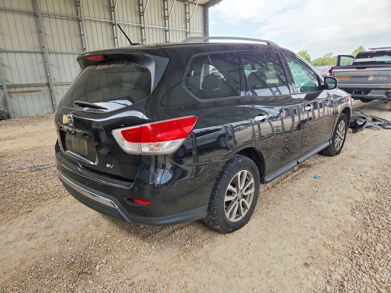 2013 Nissan Pathfinder S Black vin: 5N1AR2MN2DC666546
