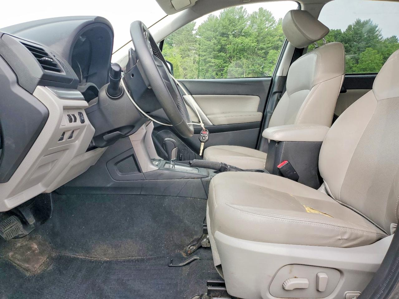 2015 Subaru Forester 2.5i Limited Gray vin: JF2SJAHC5FH822704