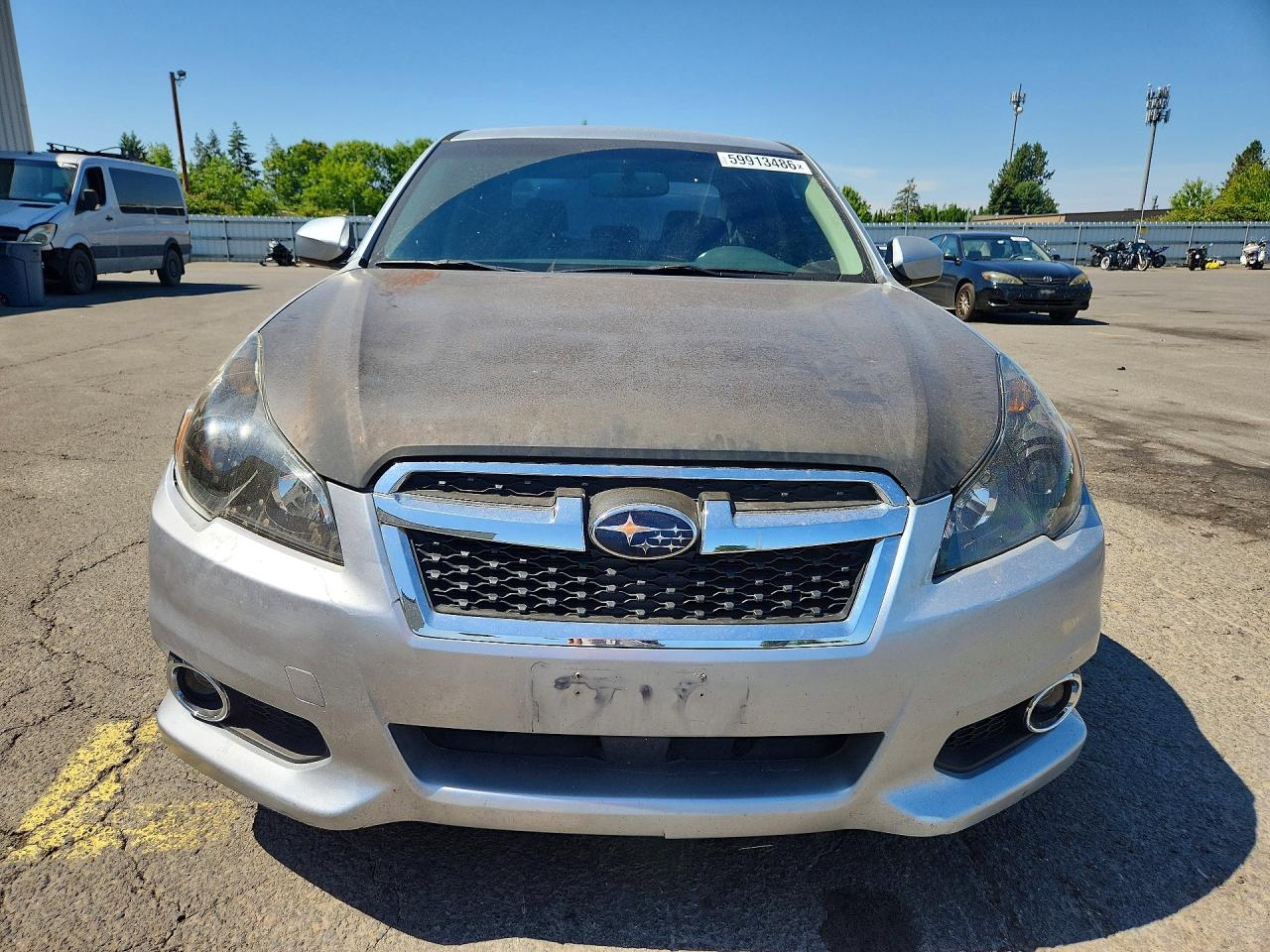2013 Subaru Legacy 2.5i Premium Silver vin: 4S3BMBG64D3003751