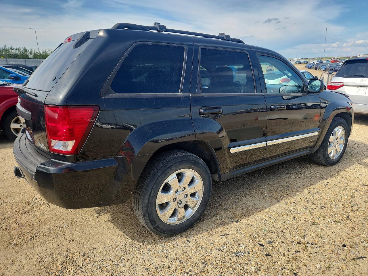 2008 Jeep Grand Cherokee Laredo Black vin: 1J8HR48M88C514091