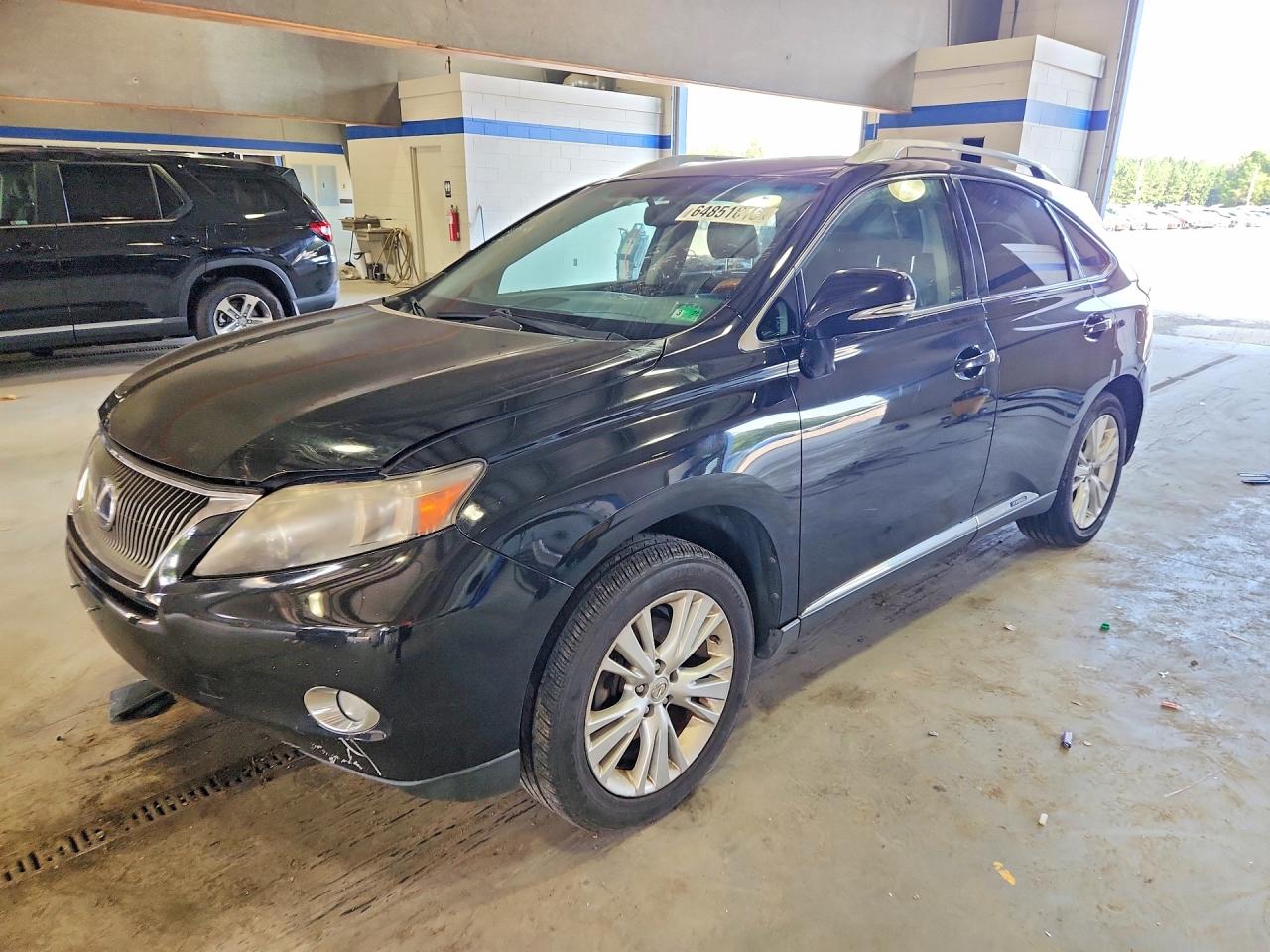 2010 Lexus Rx 450h Black vin: JTJBC1BA6A2023880