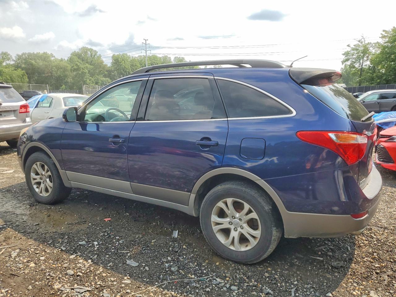 2011 Hyundai Veracruz Gls Blue vin: KM8NU4CC9BU141454