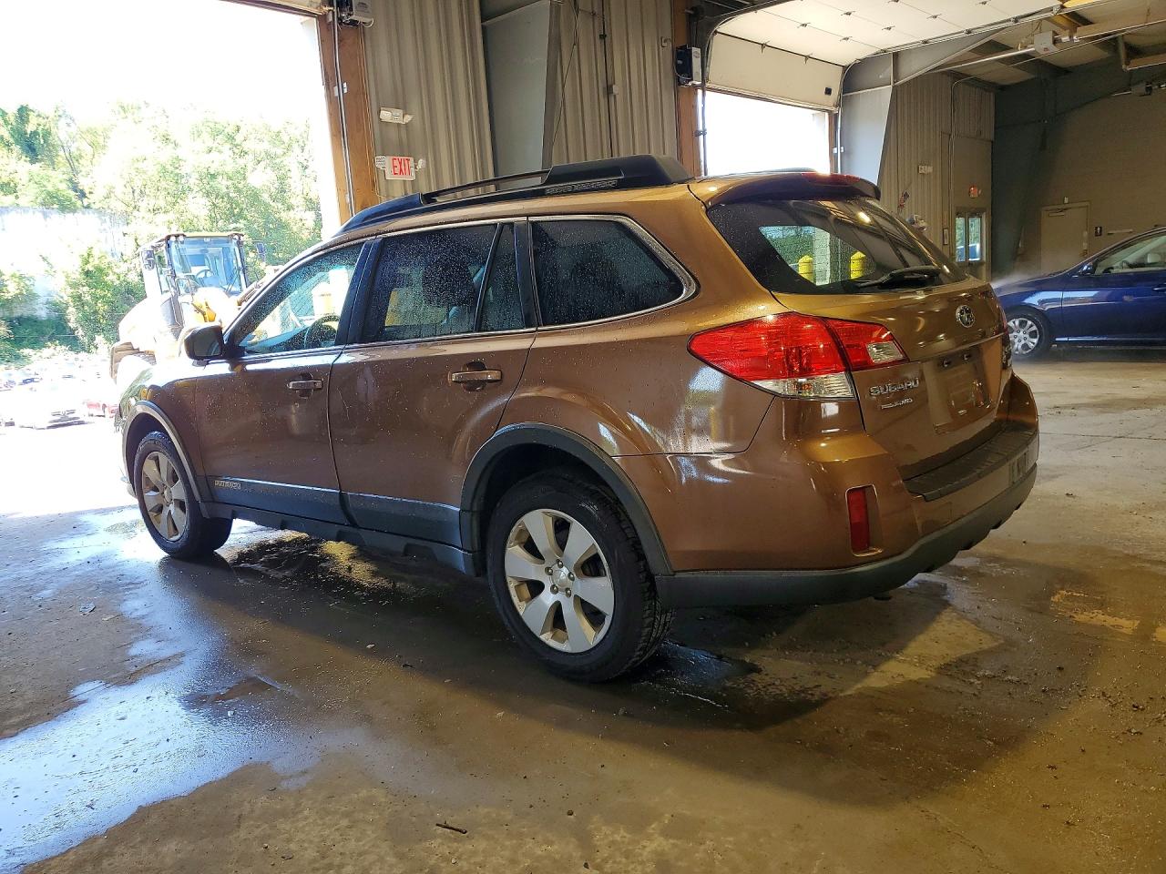 2012 Subaru Outback 2.5i Premium Tan vin: 4S4BRBCCXC3245399