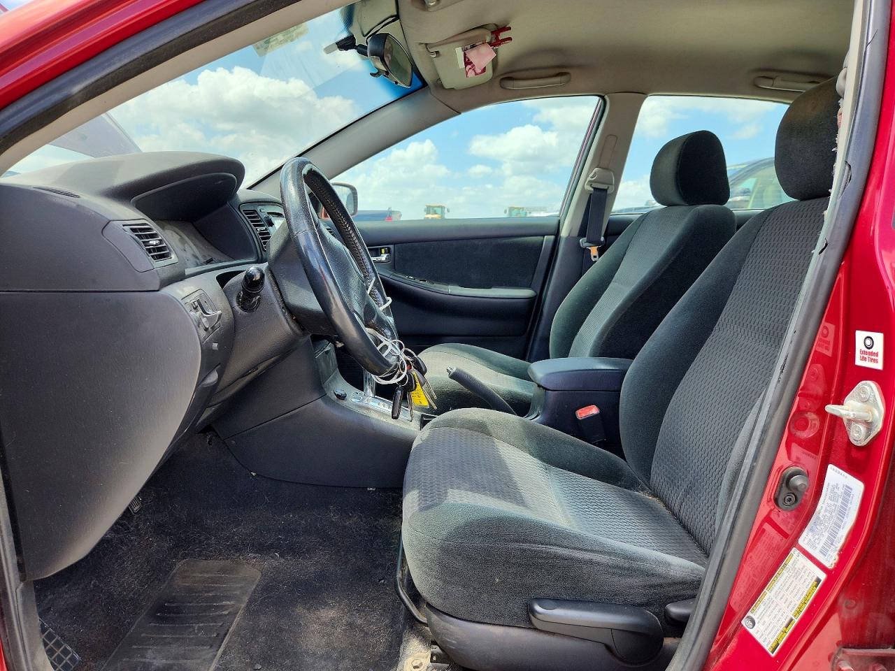 2007 Toyota Corolla S Красный vin: 1NXBR32E47Z812649