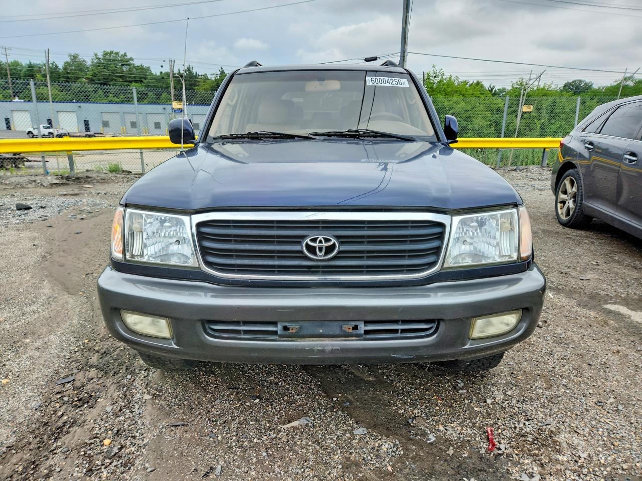 2002 Toyota Land Cruiser Base Blue vin: JTEHT05J922026742