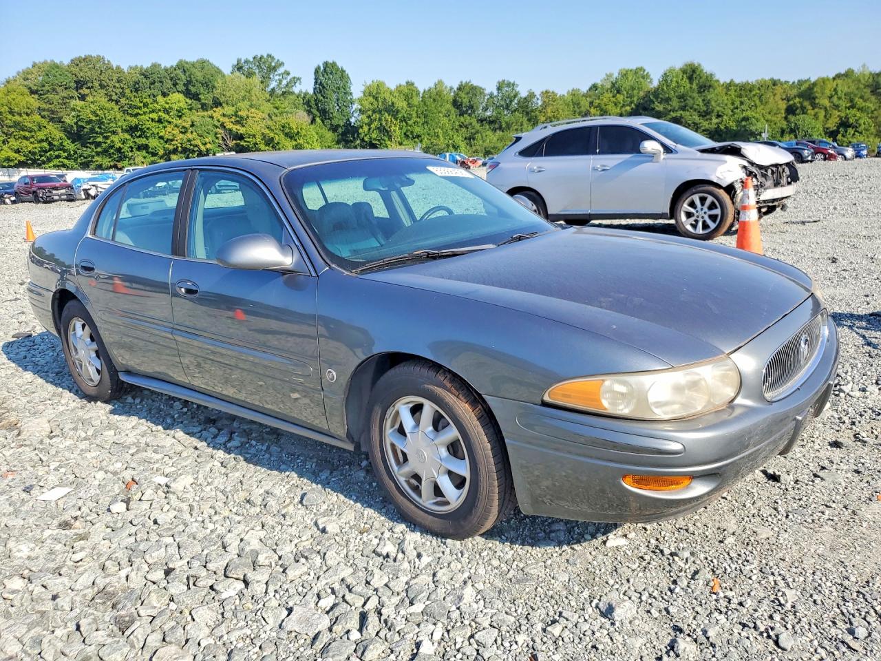 2004 Buick Lesabre Custom Серый vin: 1G4HP52K64U167693