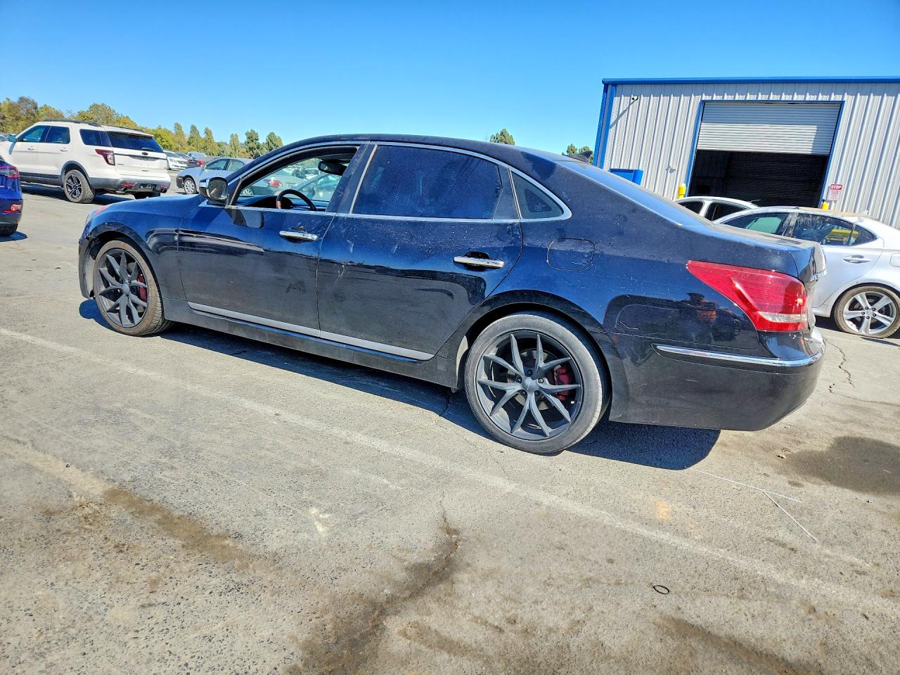 2013 Hyundai Equus Signature Black vin: KMHGH4JH2DU064344