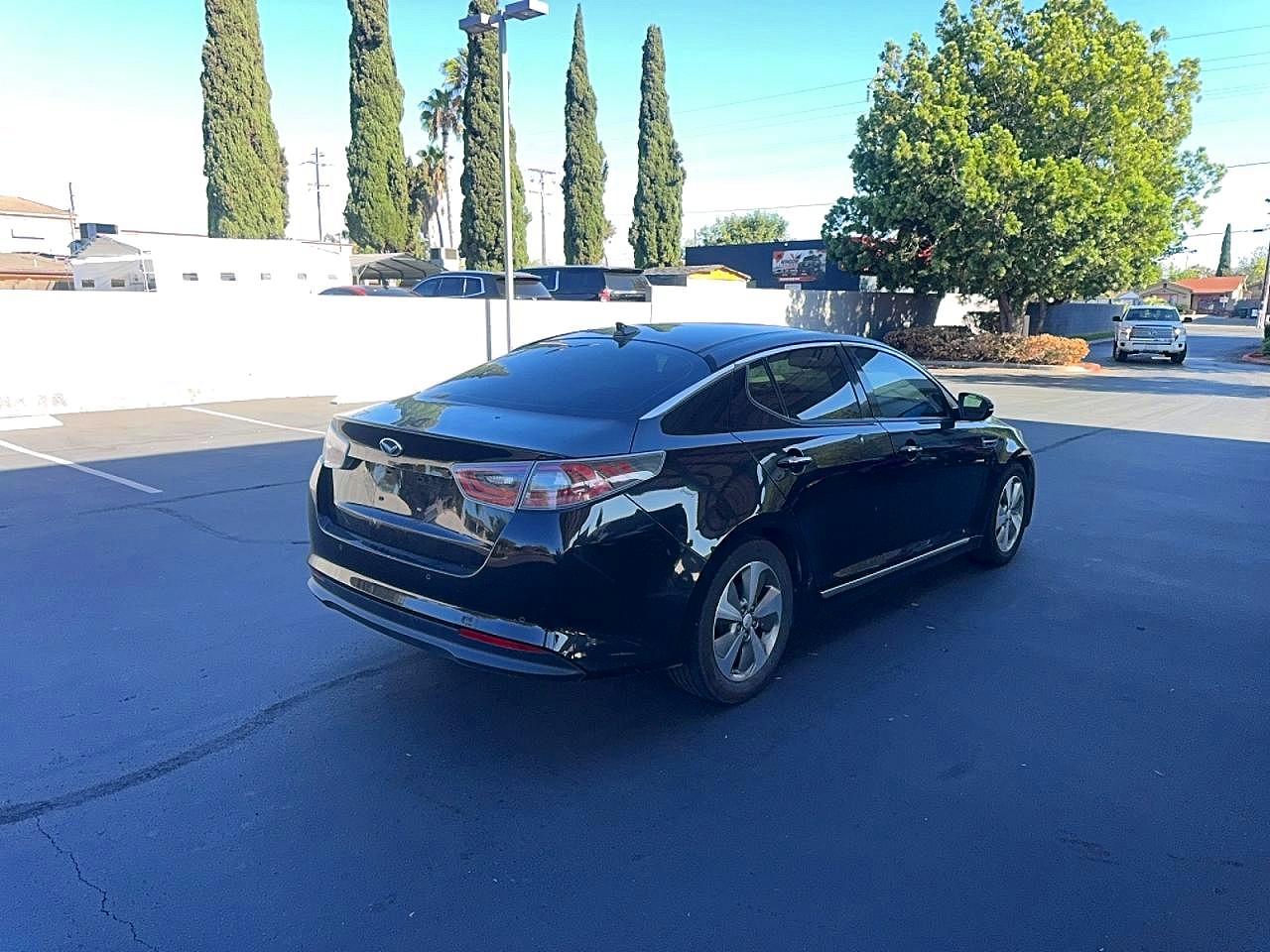2015 Kia Optima Hybrid Black vin: KNAGN4AD5F5085144