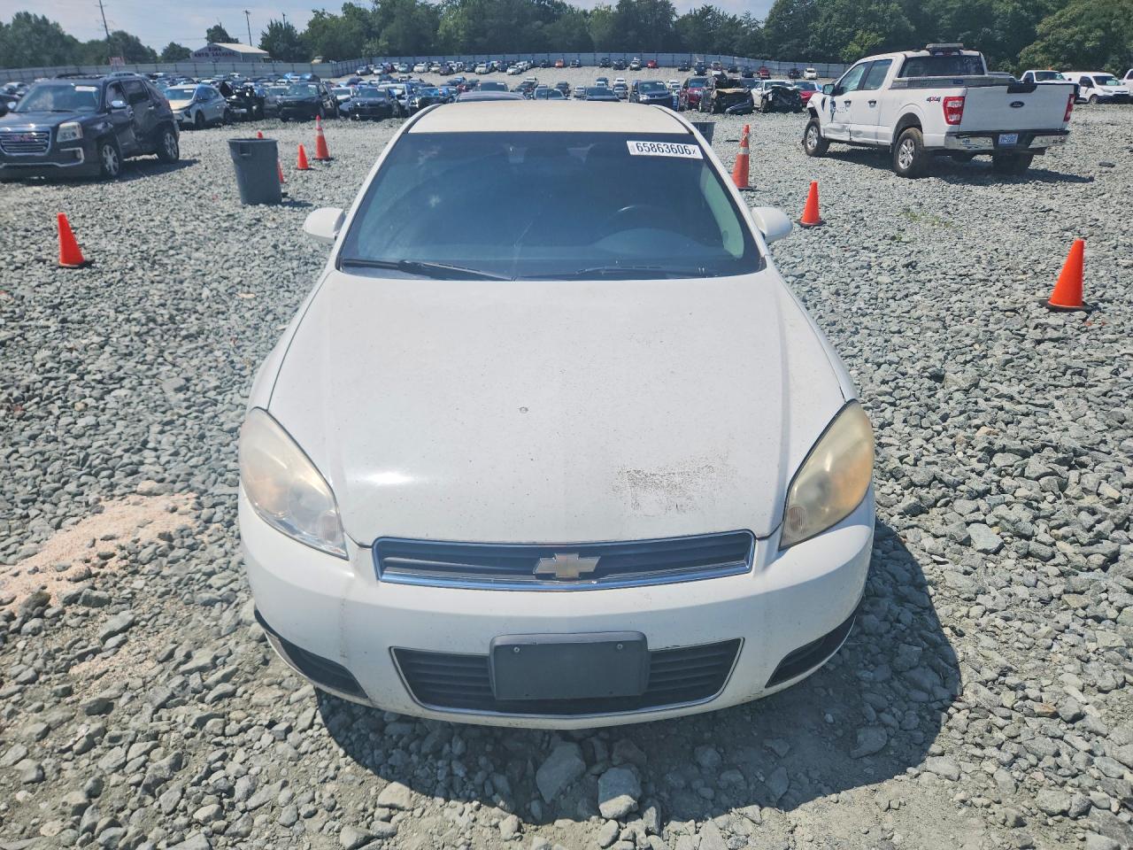 2011 Chevrolet Impala Lt White vin: 2G1WG5EK4B1327868
