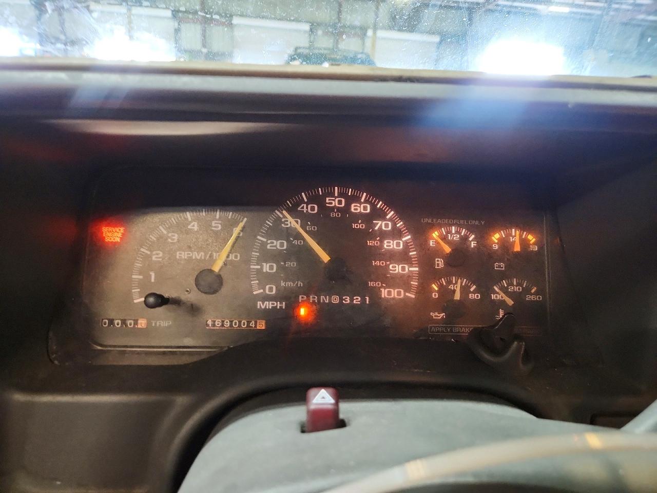 1998 Gmc Sierra C1500 Зеленый vin: 1GTEC19R9WE551124