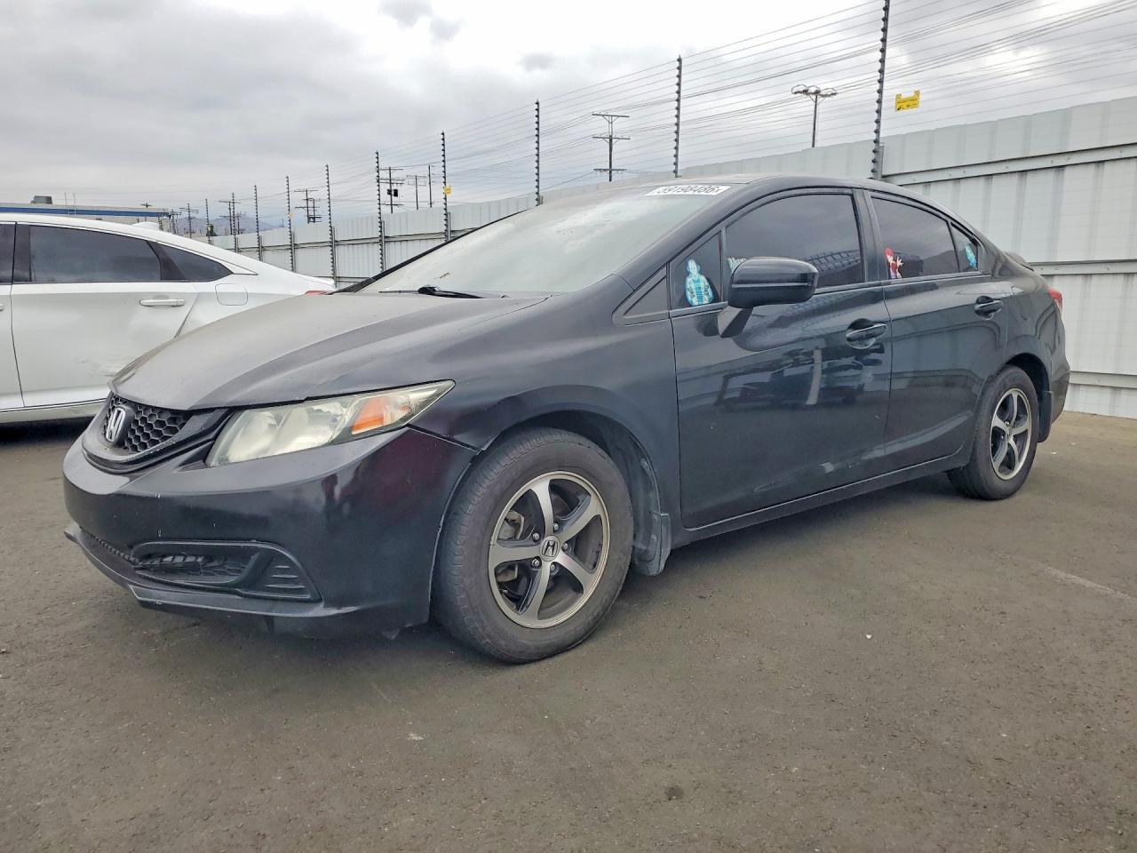 2015 Honda Civic Se Black vin: 19XFB2F76FE703526