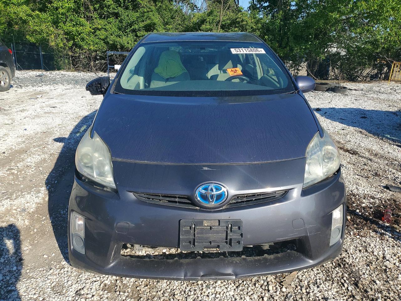 2010 Toyota Prius Ii Угольный vin: JTDKN3DU9A0100236